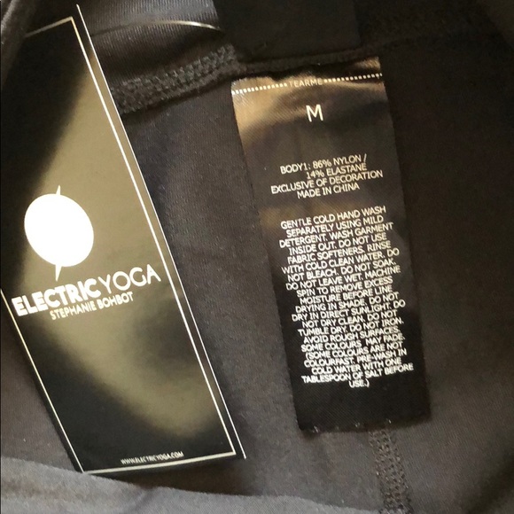 🌿50% off Electric Yoga Color Block Leggings Size Small - Picture 8 of 8